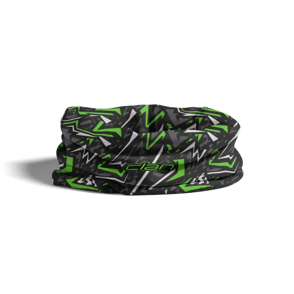 Ice Silk Bandana - Abstract (Green)