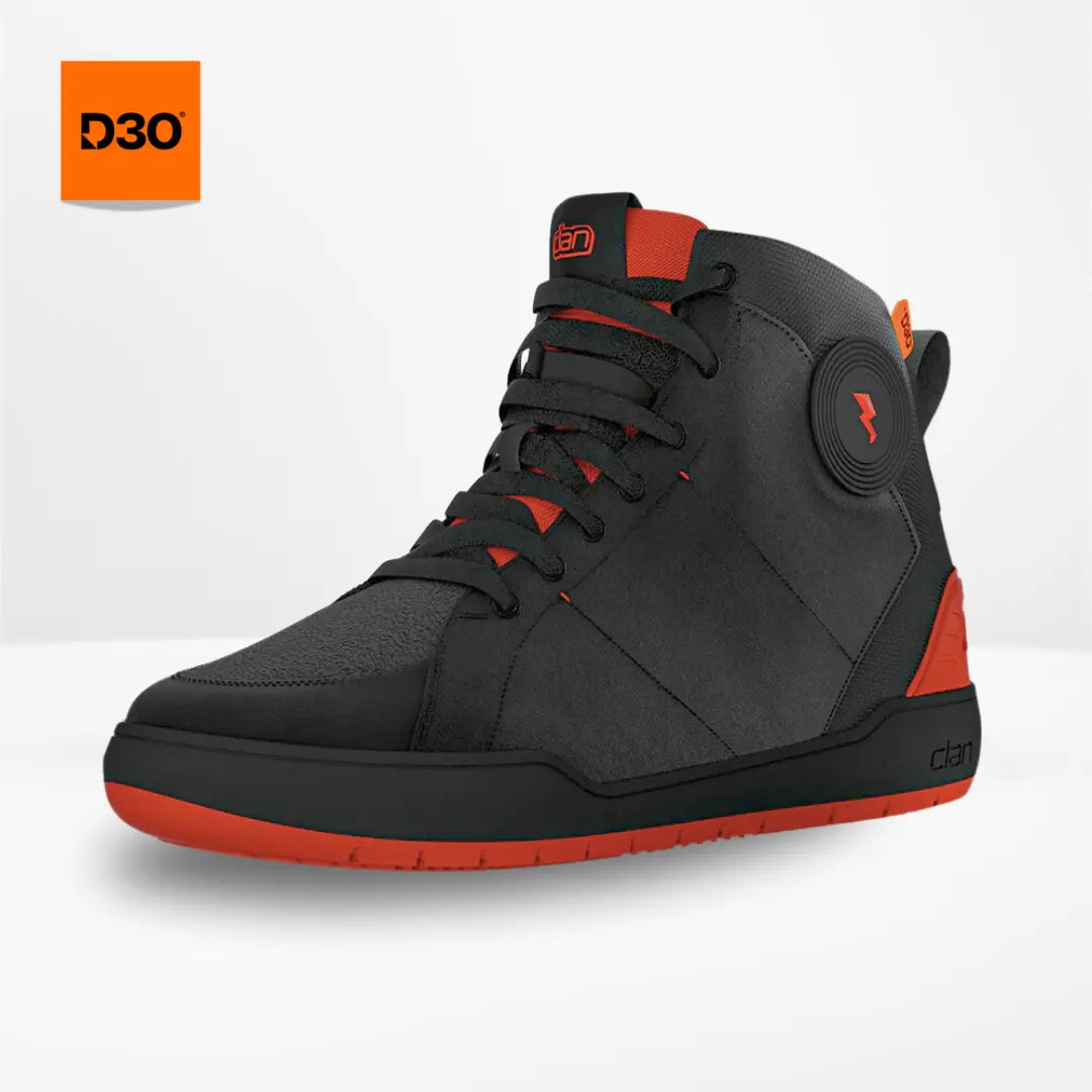 Clan Scout D3O (Red) Waterproof Riding Shoes 