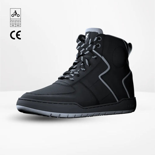 Clan Stealth Grey CE-Certified Waterproof Riding Shoes