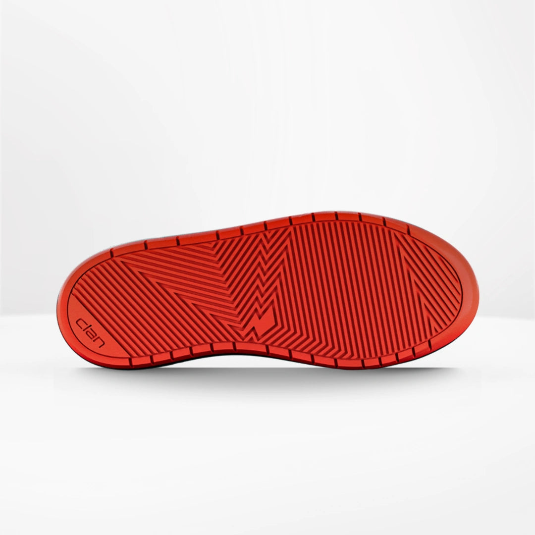 Clan Scout (Red) Waterproof Riding Shoes Sole Pattern