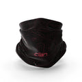 Ice Silk Biker Bandana - Topographic (Red) — three-quarter product view