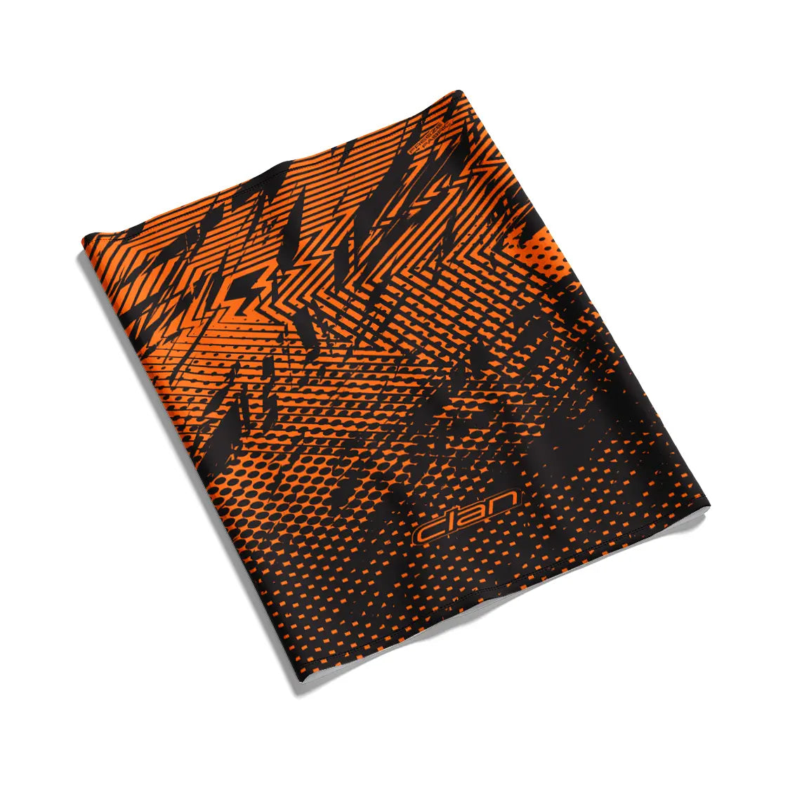 Bandana (2 Pack) - Orange - Grunge & Topo