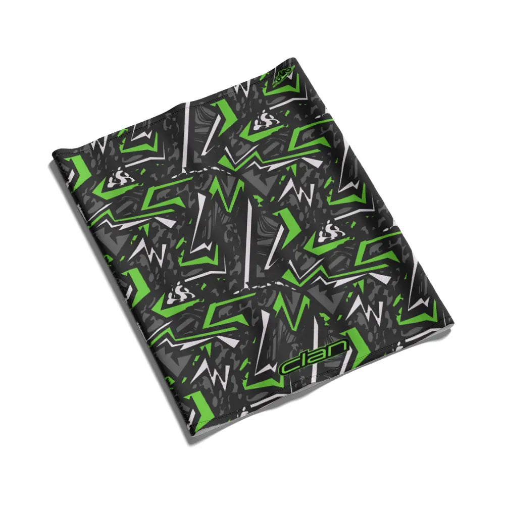 Ice Silk Bandana - Abstract (Green)