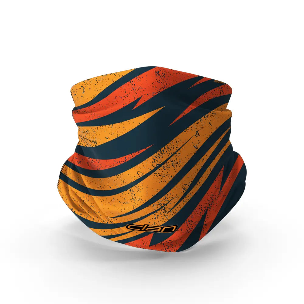 Ice Silk Bandana - Abstract (Orange)