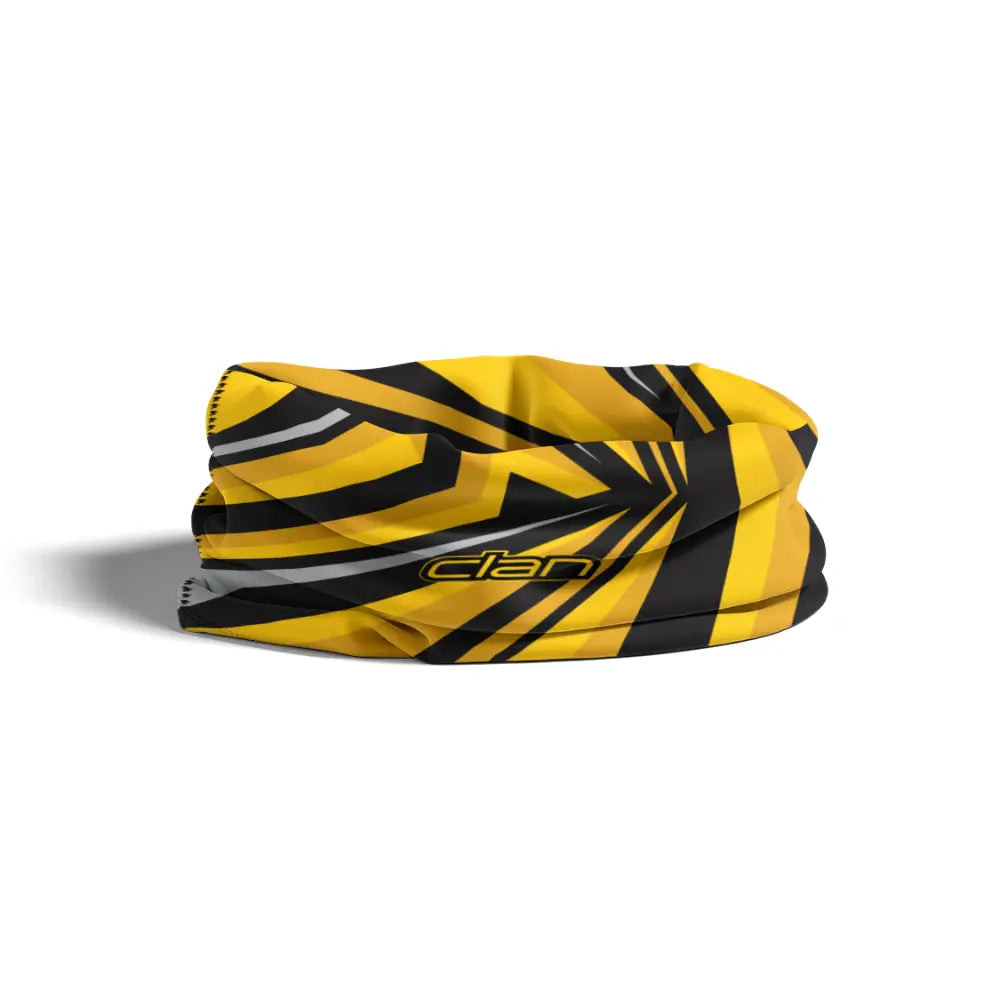 Ice Silk Bandana - Abstract (Yellow)