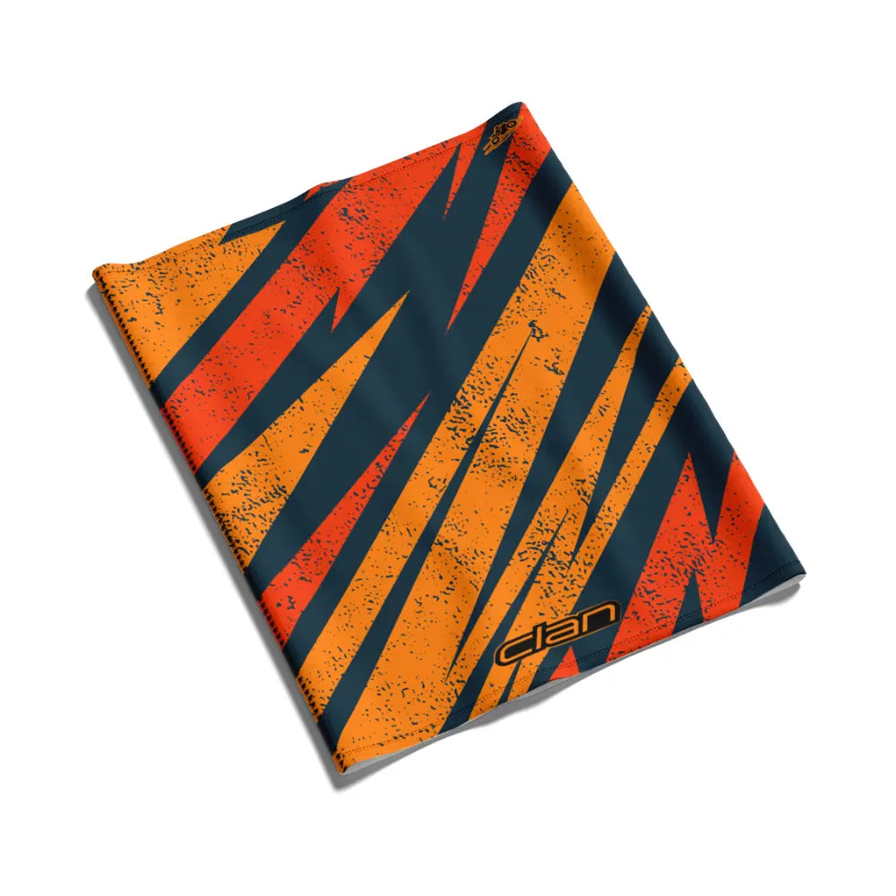 Ice Silk Bandana - Abstract (Orange)