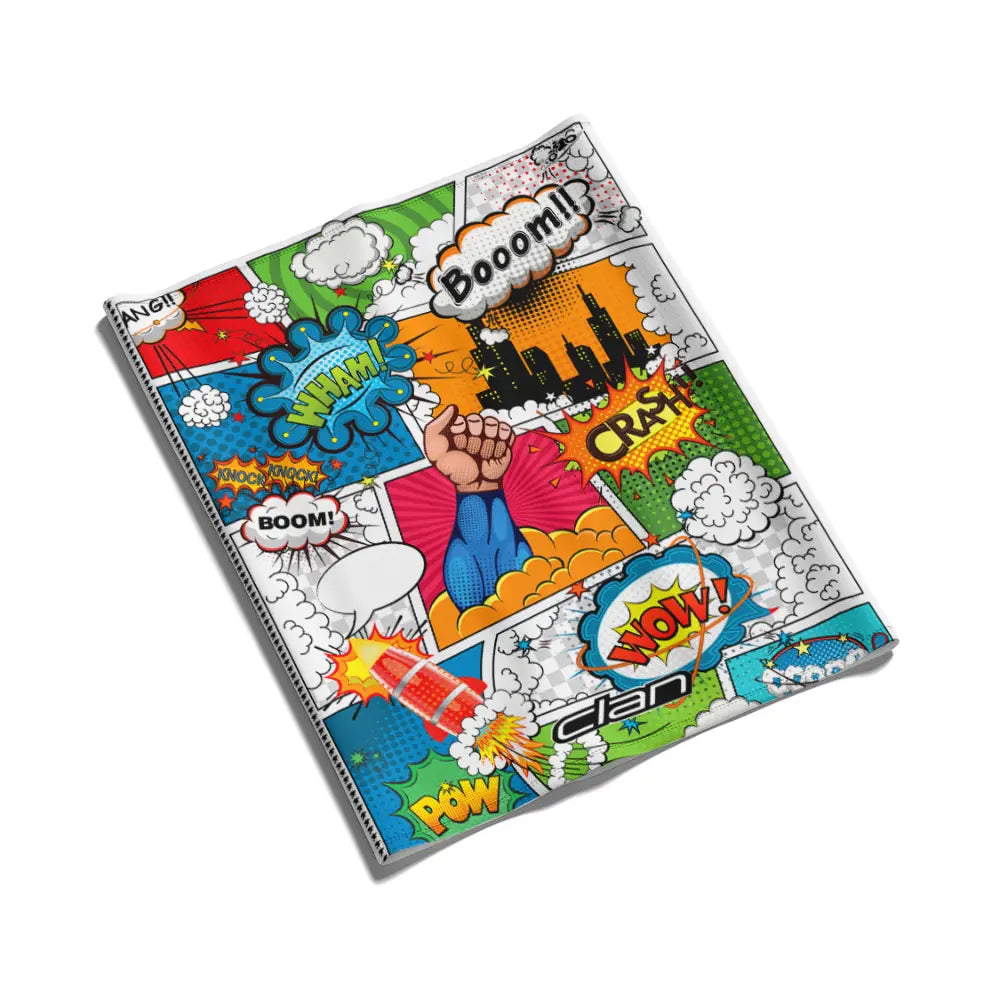 Ice-Silk Biker Bandana Comic (Multi Color)