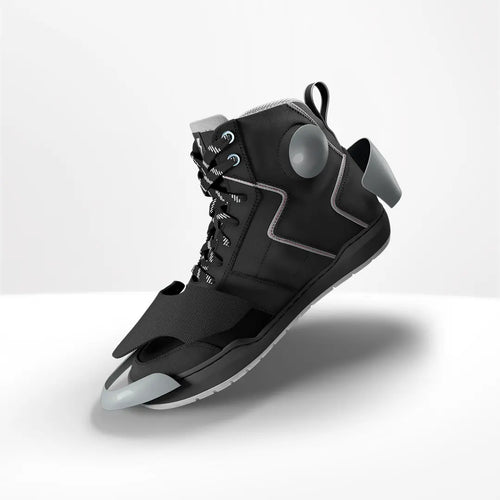 Clan Stealth Grey Riding Shoes Showing 3 Point Protection