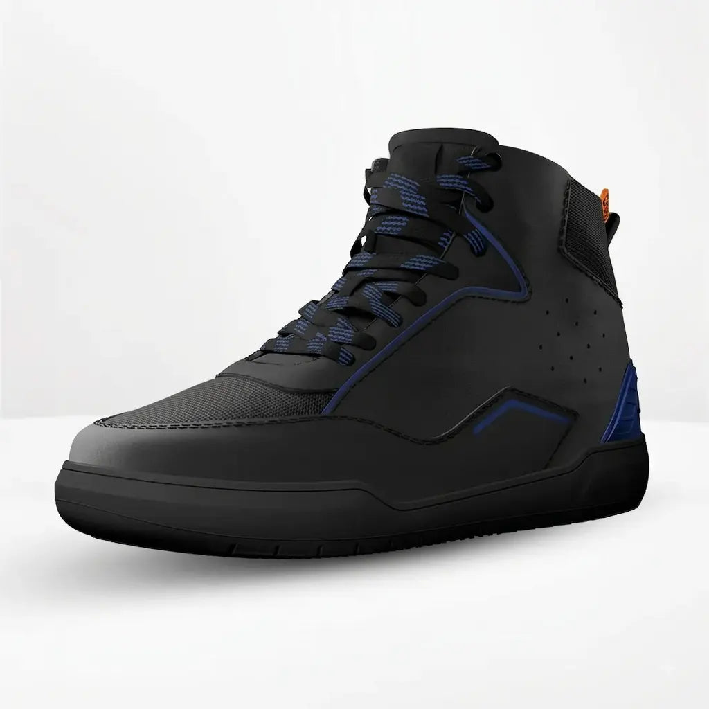 Clan Torque blue D3O waterproof motorcycle riding shoes