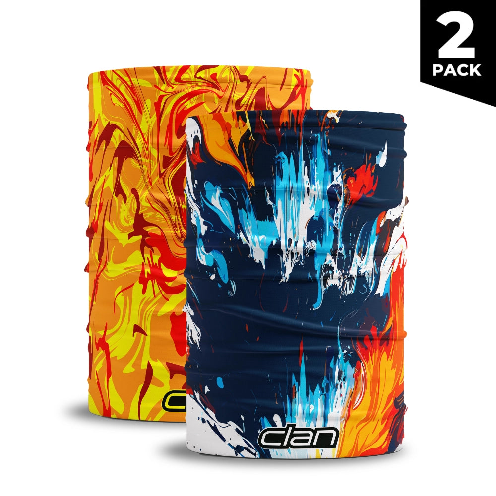 Bandana (2 Pack) - Flames